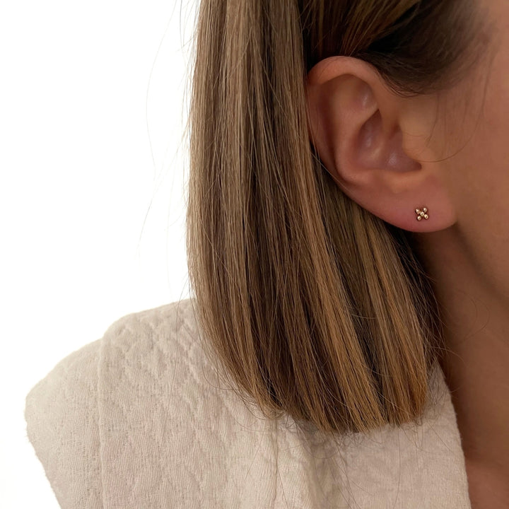 Gold-plated "Norma" earrings-Earrings-instants-plaisirs-InstantsInstants Plaisirs Jewelry