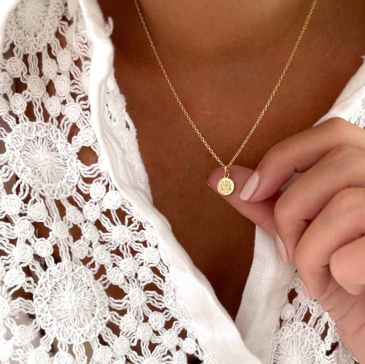 Mini Pendant "Astro" gold plated-Breloques and pendants-Instants Plaisirs - Jewelry-Instants Plaisirs | Jewelry