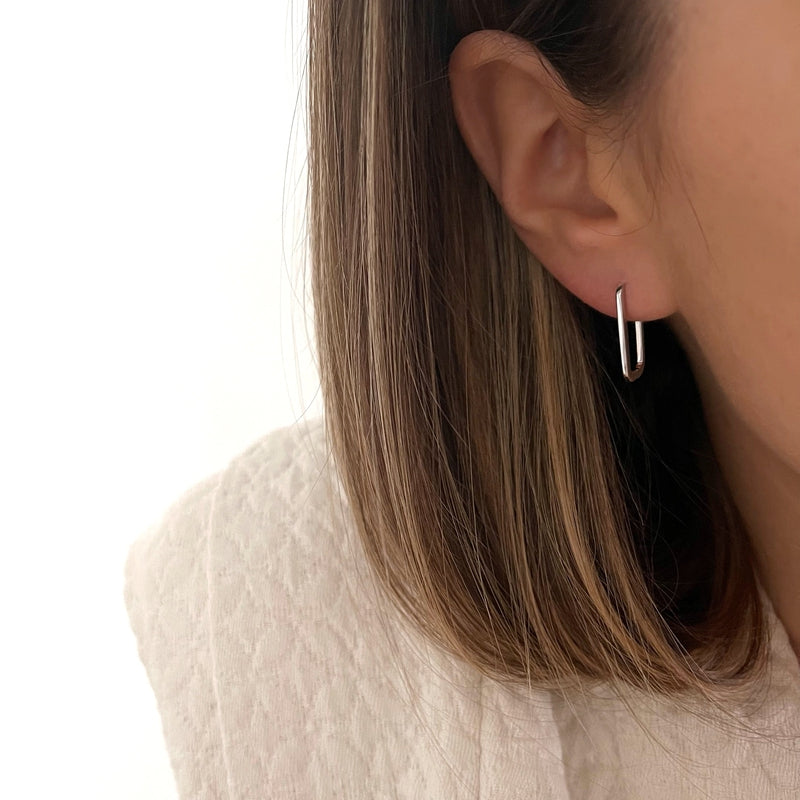 Creoles "Rebecca" silver-Earrings-instants-pleasures-Instants Plaisirs | Jewelry