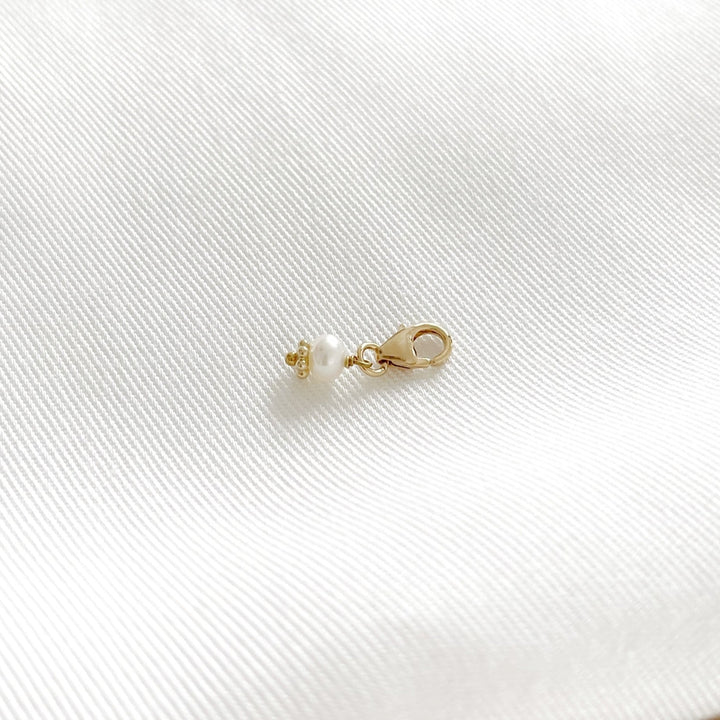 Charm "Lili" Gold-plated freshwater pearl-Instants Plaisirs - Jewelry-Instants Plaisirs - Jewelry