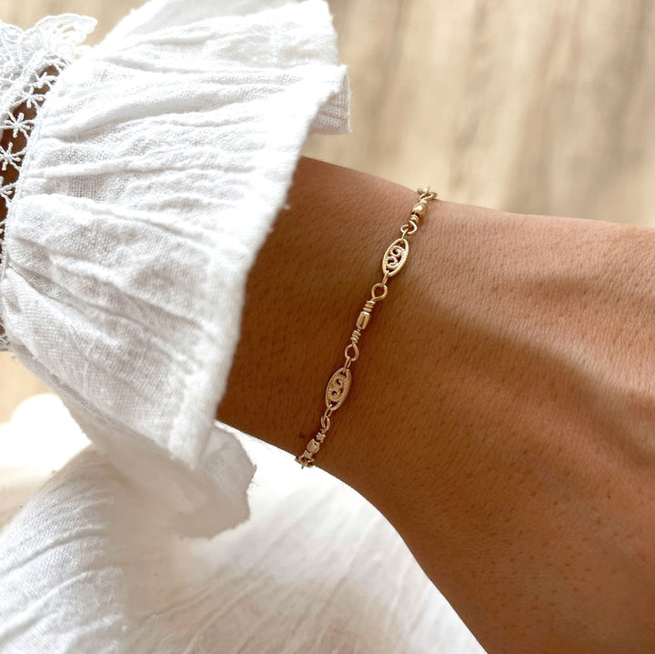Bracelet "Judith" gold-plated-Bracelets-instants-pleasures-Instants Plaisirs | Jewelry
