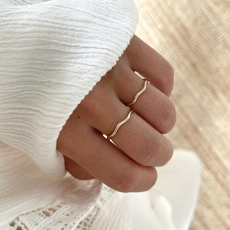 Ring "Alison" gold plated-Rings-Instants Plaisirs - Jewelry-Instants Plaisirs | Jewelry