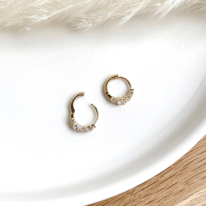 Mini creoles "Ornella" gold-plated-Earrings-instants-pleasures-Instants Plaisirs | Jewelry