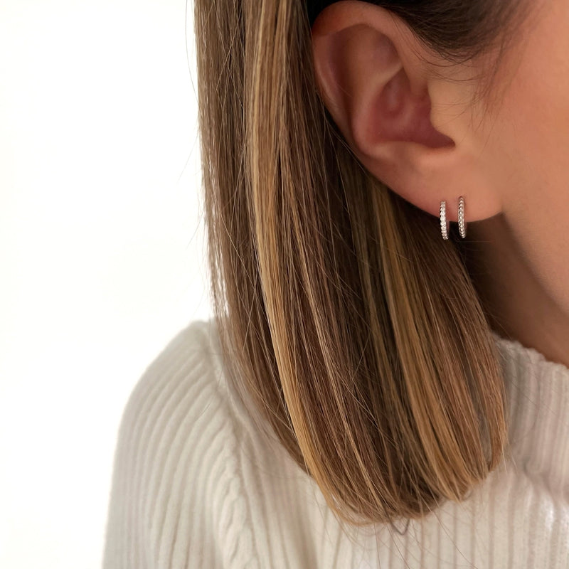 Earrings "Tania" silver-Earrings-instants-pleasures-Instants Plaisirs | Jewelry