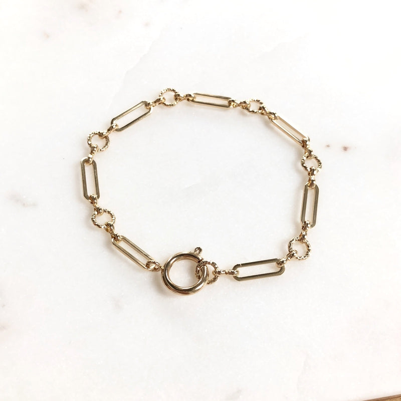 Aurora" gold-plated bracelet-instants-pleasures-Instants Plaisirs - Jewelry