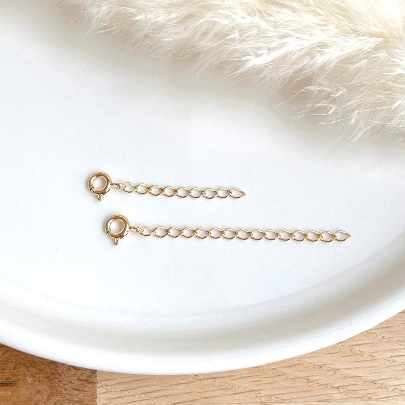 Gold-plated extension chain clasp-Jewelry-Instants Plaisirs - Jewelry-Instants Plaisirs | Jewelry
