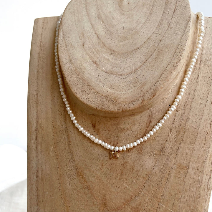 Gold-plated "Pearly" necklace-Necklaces-instants-plaisirs-InstantsInstants Plaisirs  Jewelry