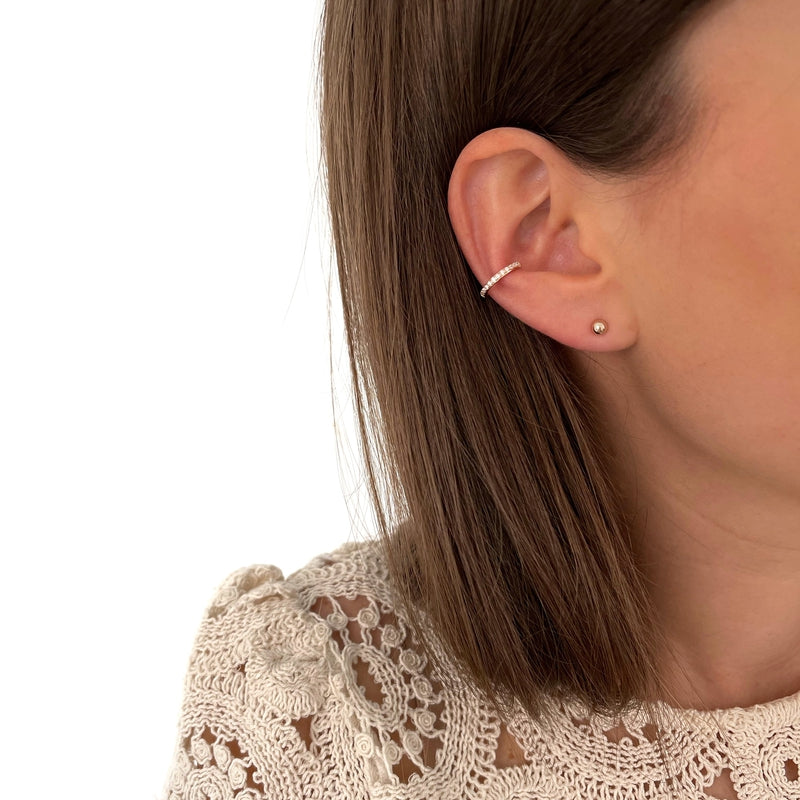 Earrings "Bille 4mm" gold-plated-Earrings-instants-pleasures-Instants Plaisirs | Jewelry