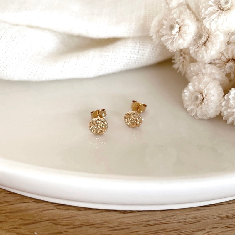 Marisa" gold-plated earrings