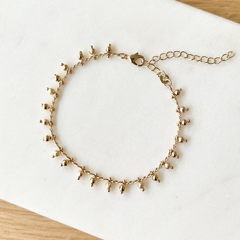 Jenaly" gold-plated bracelet-Bracelets-instants-pleasures-Instants Plaisirs - Jewelry