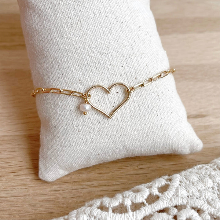 Mina" gold-plated bracelet-Bracelets-Instants Plaisirs - Jewelry-Instants Plaisirs | Jewelry