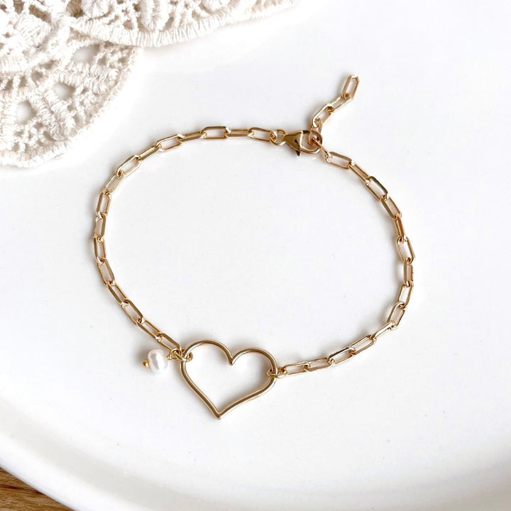 Mina" gold-plated bracelet-Bracelets-Instants Plaisirs - Jewelry-Instants Plaisirs | Jewelry