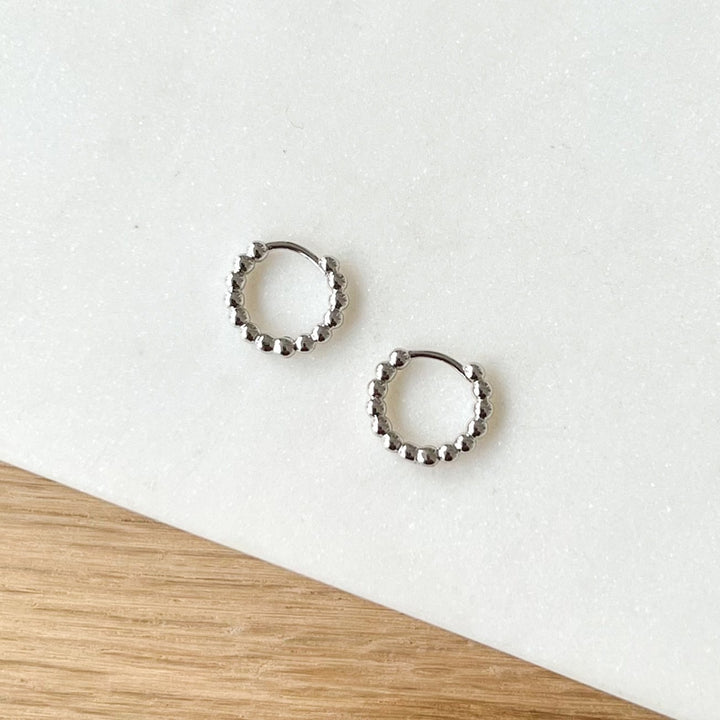 Mini hoop earrings "Lino"Instants Plaisirs Jewelry