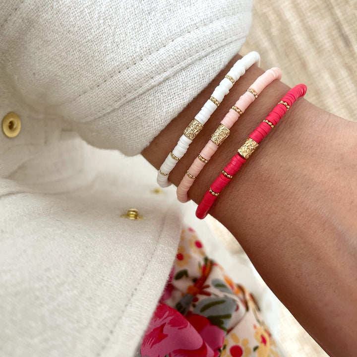 Gold-plated "Heida" bracelet-instants-plaisirs-White-InstantsInstants Plaisirs Jewelry