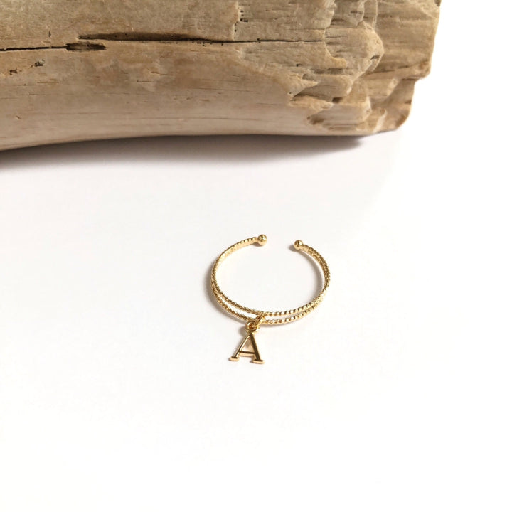 Gold-plated "Inya" ring-Instants Plaisirs - Jewelry-Instants Plaisirs - Jewelry