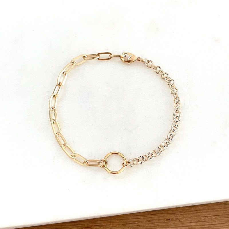 Gold-plated "Apolline" bracelet-instants-plaisirs-Instants Plaisirs - Jewelry