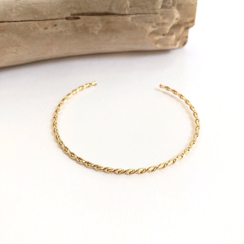 Gold-plated "Torsade" necklace-Instants Plaisirs - Jewelry