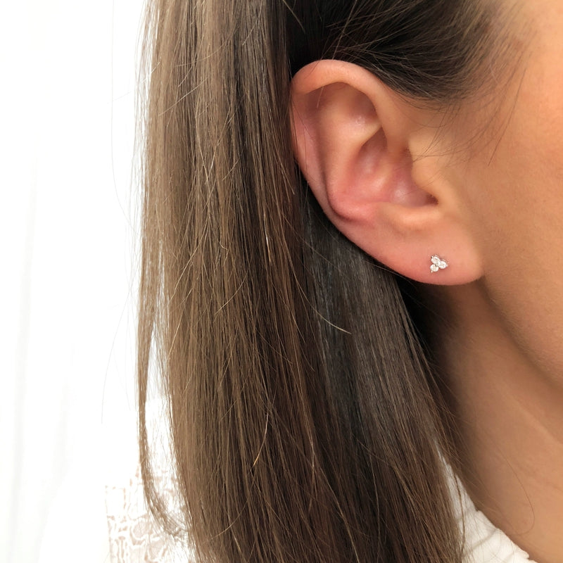 Leonie" silver earrings-instants-pleasures-Instants Plaisirs - Jewelry