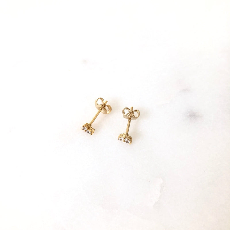 Gold-plated "Leonie" earrings-instants-pleasures-Instants Plaisirs - Jewelry