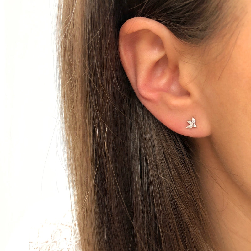 Earrings "Maelee" silver-instants-pleasure-Instants Plaisirs - Jewelry