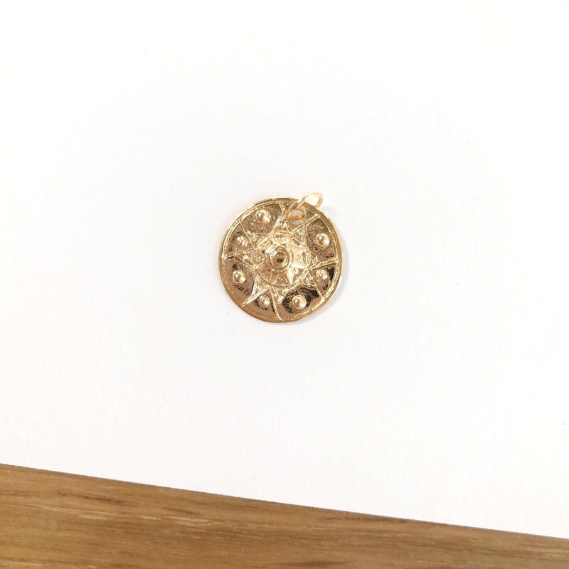 Gold-plated "Loïta" pendant-Instants Plaisirs - Jewelry