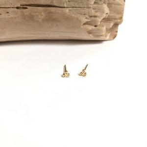 Gold-plated "Lenie" earrings-Instants Plaisirs - Jewelry