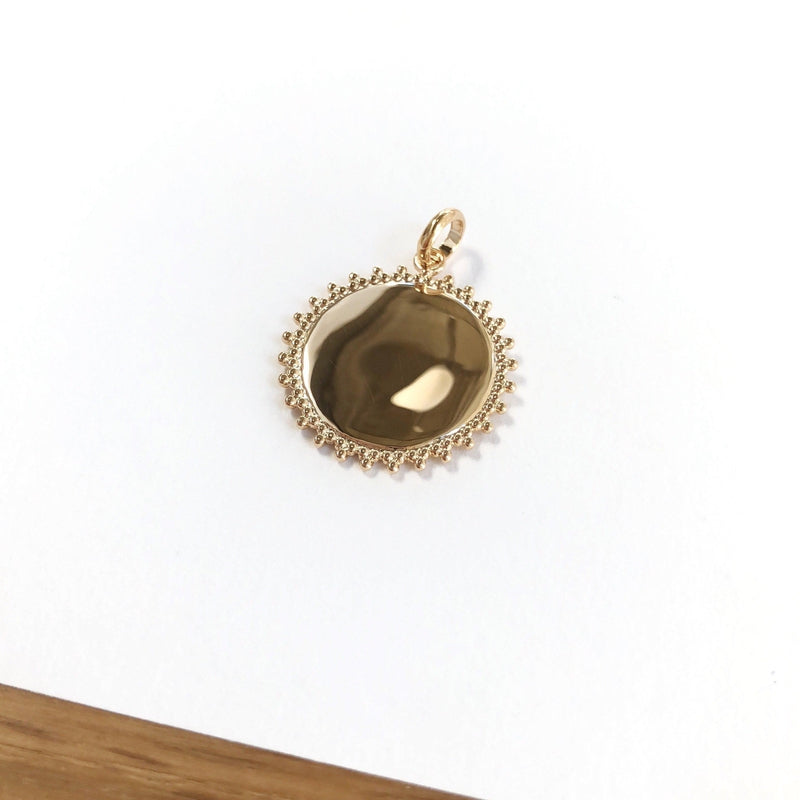Pendant "Sona" gold plated-Instants Plaisirs - Jewelry