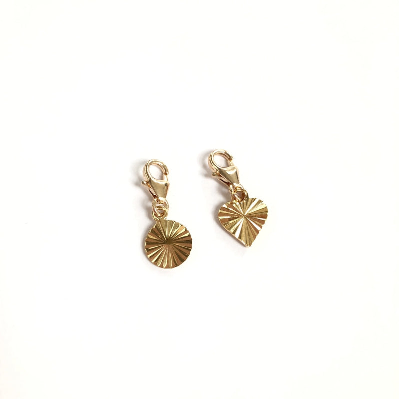 Charm "Rayon" gold plated-Instants Plaisirs - Jewellery-Rond-Instants Plaisirs - Jewellery