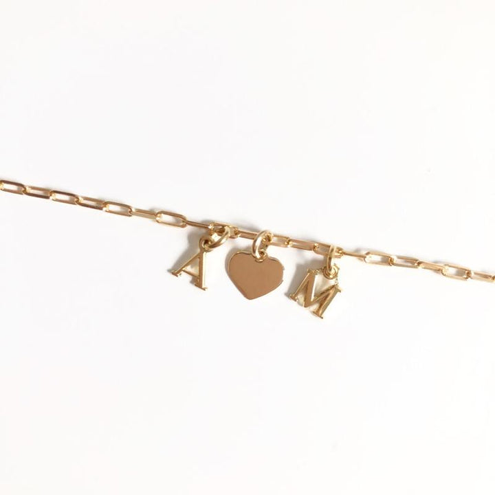 Idylle" gold-plated heart instants-plaisirs necklace 