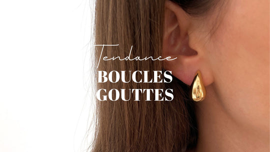 Tendance | Les boucles d'oreilles gouttes, élégance assurée