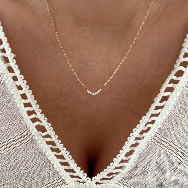 Collar «Saja» chapado enInstants Plaisirs  Joyas