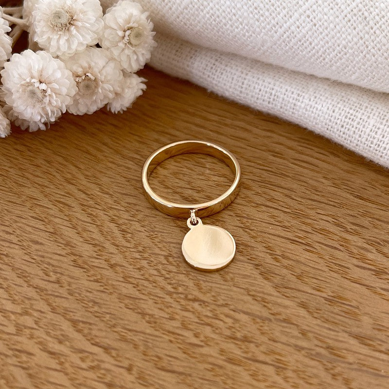 Anillo «Esna» chapado en oro-Anillos-instants-plaisirs-48-SinInstants Plaisirs  Joyas