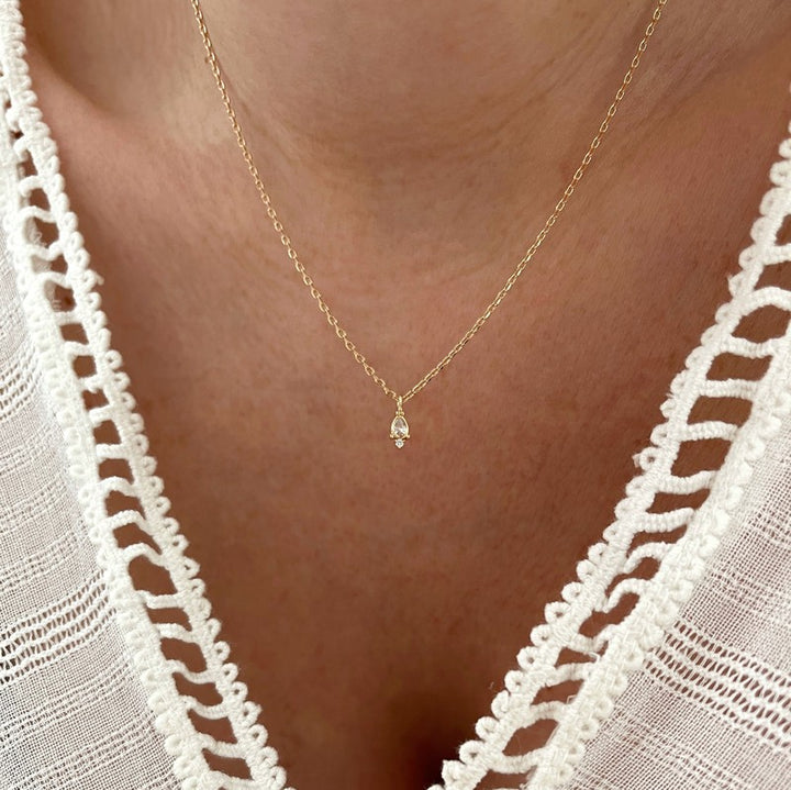 Collar «Lilo» chapado enInstants Plaisirs  Joyas