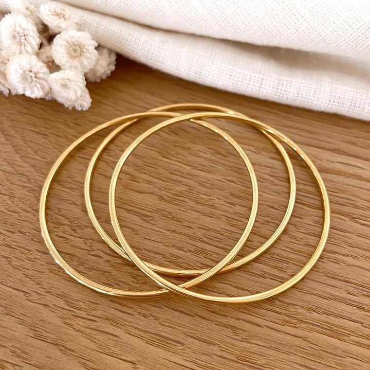 Jonc "Joao" acier-Bracelets-instants-plaisirs-3 joncs-Instants Plaisirs | Bijoux