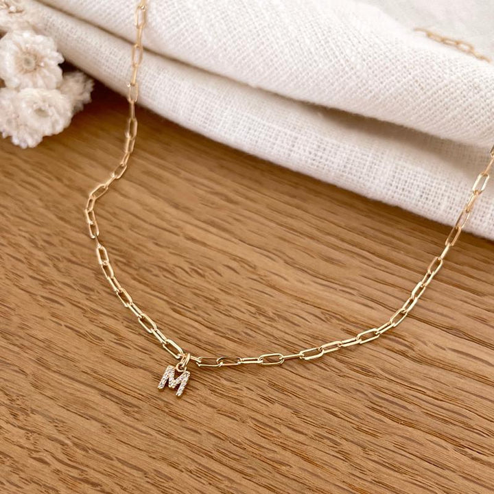 Collar «Eliott» chapado en oro-Collares-instants-plaisirs-1Instants Plaisirs  Joyas