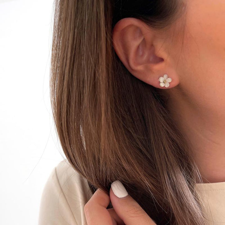 Boucles d'oreilles "Katell" acier-Boucles d'oreilles-Instants Plaisirs • Bijoux-Instants Plaisirs | Bijoux