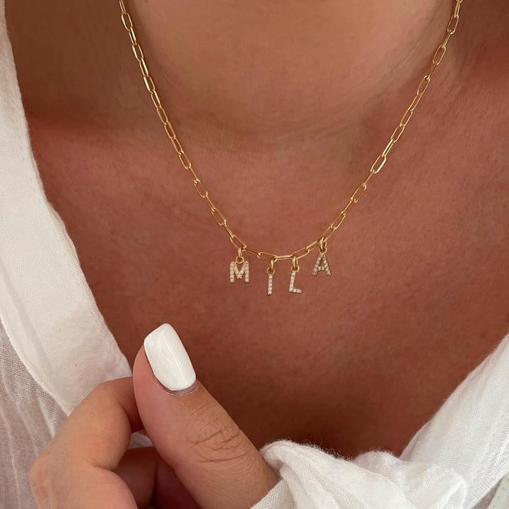 Collar «Eliott» chapado en oro-Collares-instants-plaisirs-1Instants Plaisirs  Joyas