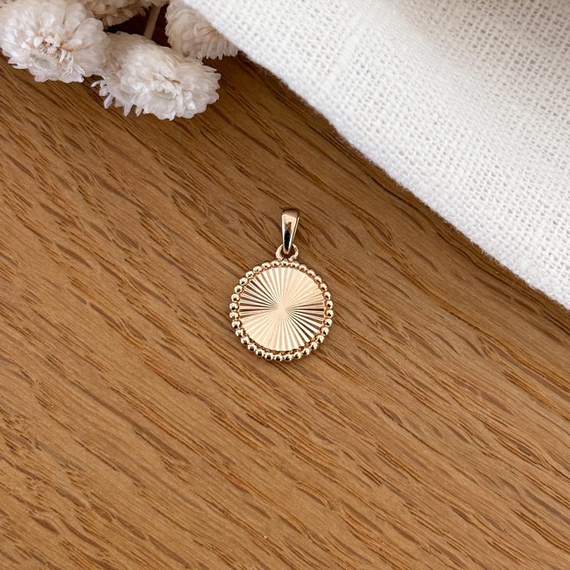 Colgante «Niki» chapado en oro - Colgantes yInstants Plaisirs Instants Plaisirs  Joyas