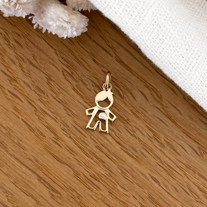 Colgante «Leo» chapado en oro - Dije y colgantes -Instants Plaisirs Instants Plaisirs  Joyas