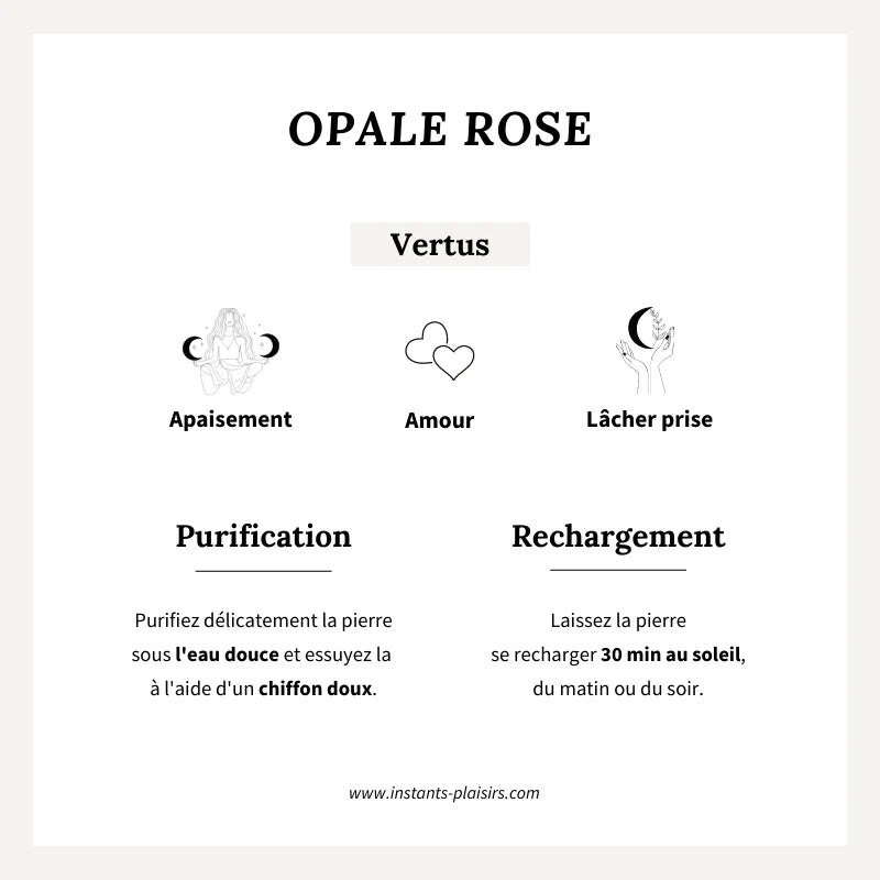 Charm «Ópalo ovalado» chapado en oro - Dije yInstants Plaisirs -Instants Plaisirs Instants Plaisirs  Joyas