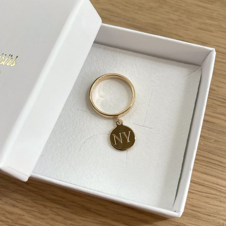 Anillo «Esna» chapado en oro-Anillos-instants-plaisirs-48-SinInstants Plaisirs  Joyas