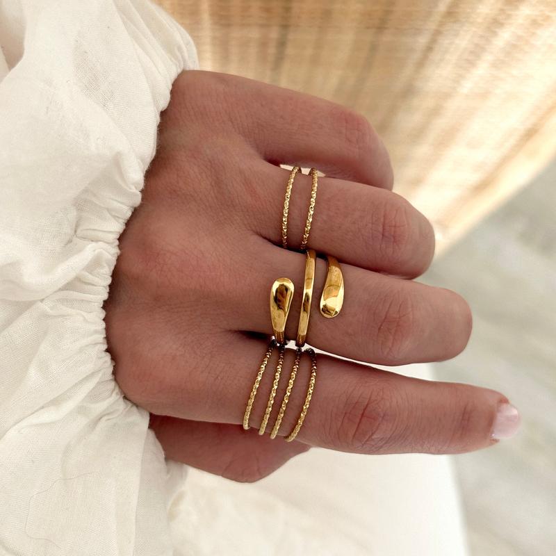 Anillo «Glory» de acero