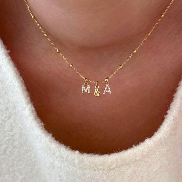 Collar «Luce» chapado en oro