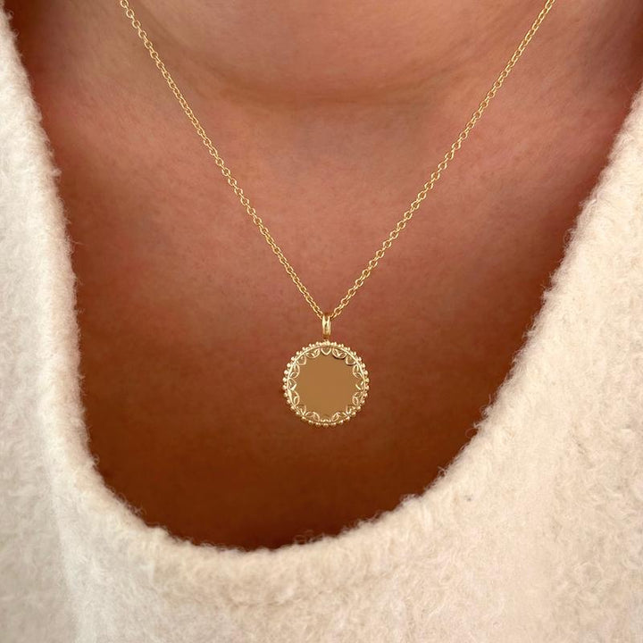 Collar «Poeme» chapado en oro