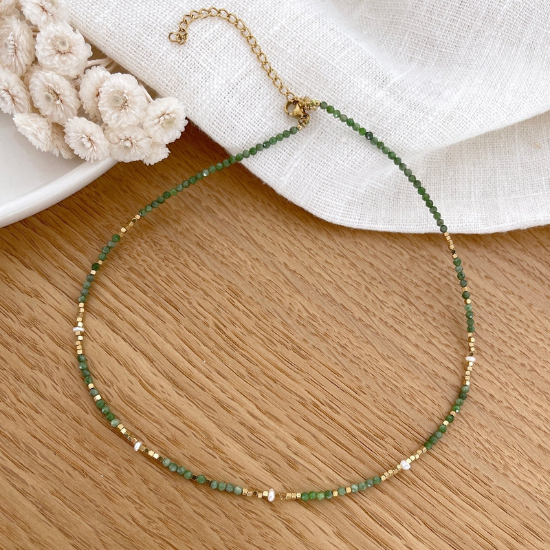 Collar «Wallis» turquesa africanaInstants Plaisirs Instants Plaisirs  Joyas