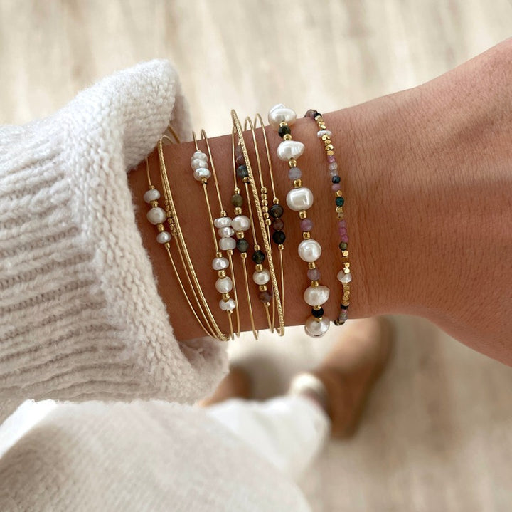 Brazalete «Charlie» aceroInstants Plaisirs  Joyas
