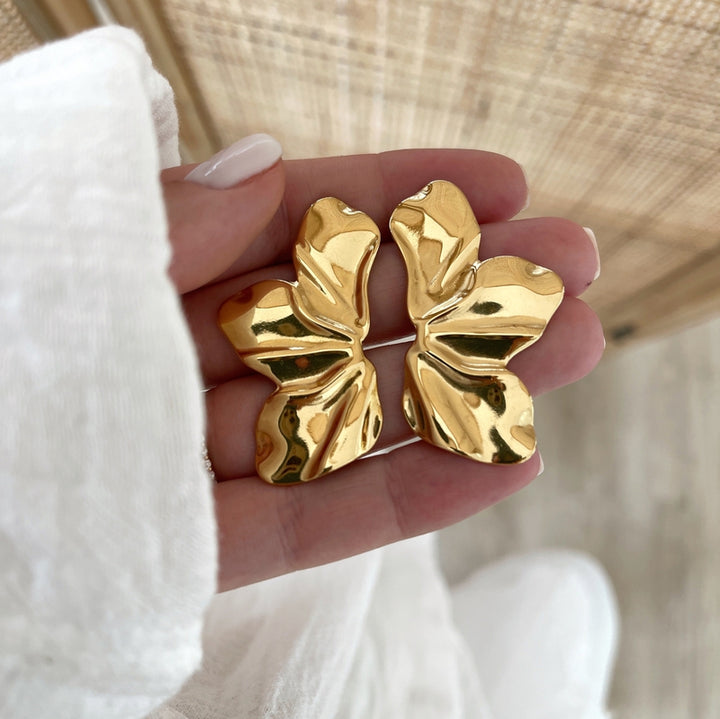 Pendientes «Mado» acero-PendientesInstants Plaisirs  Joyas