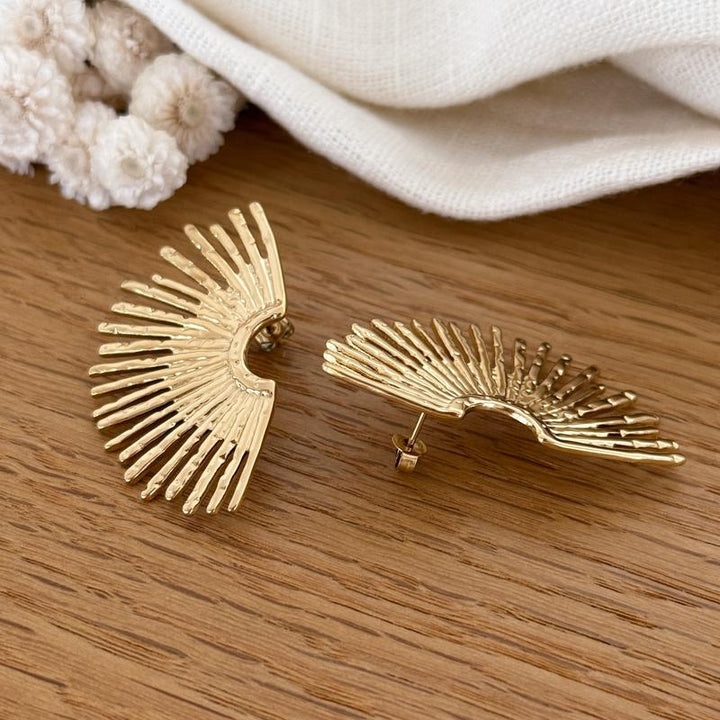 Pendientes «Soraya» acero-PendientesInstants Plaisirs  Joyería