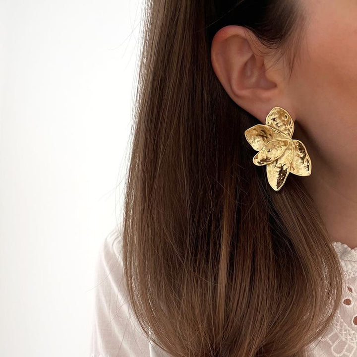 Boucles d'oreilles "Maé" acier-Boucles d'oreilles-instants-plaisirs-Instants Plaisirs | Bijoux