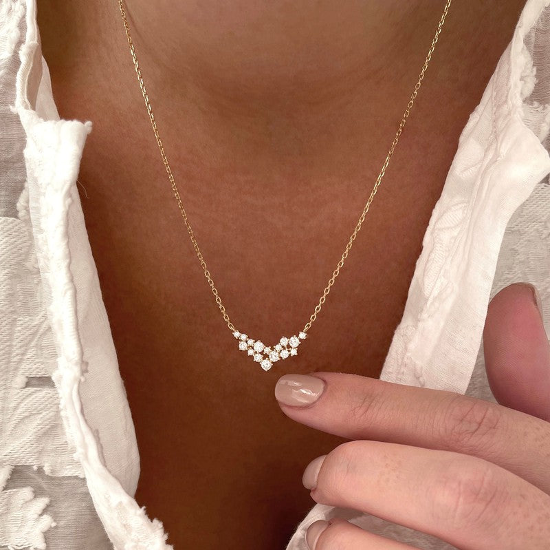 Collar «Garance» chapado enInstants Plaisirs  Joyas